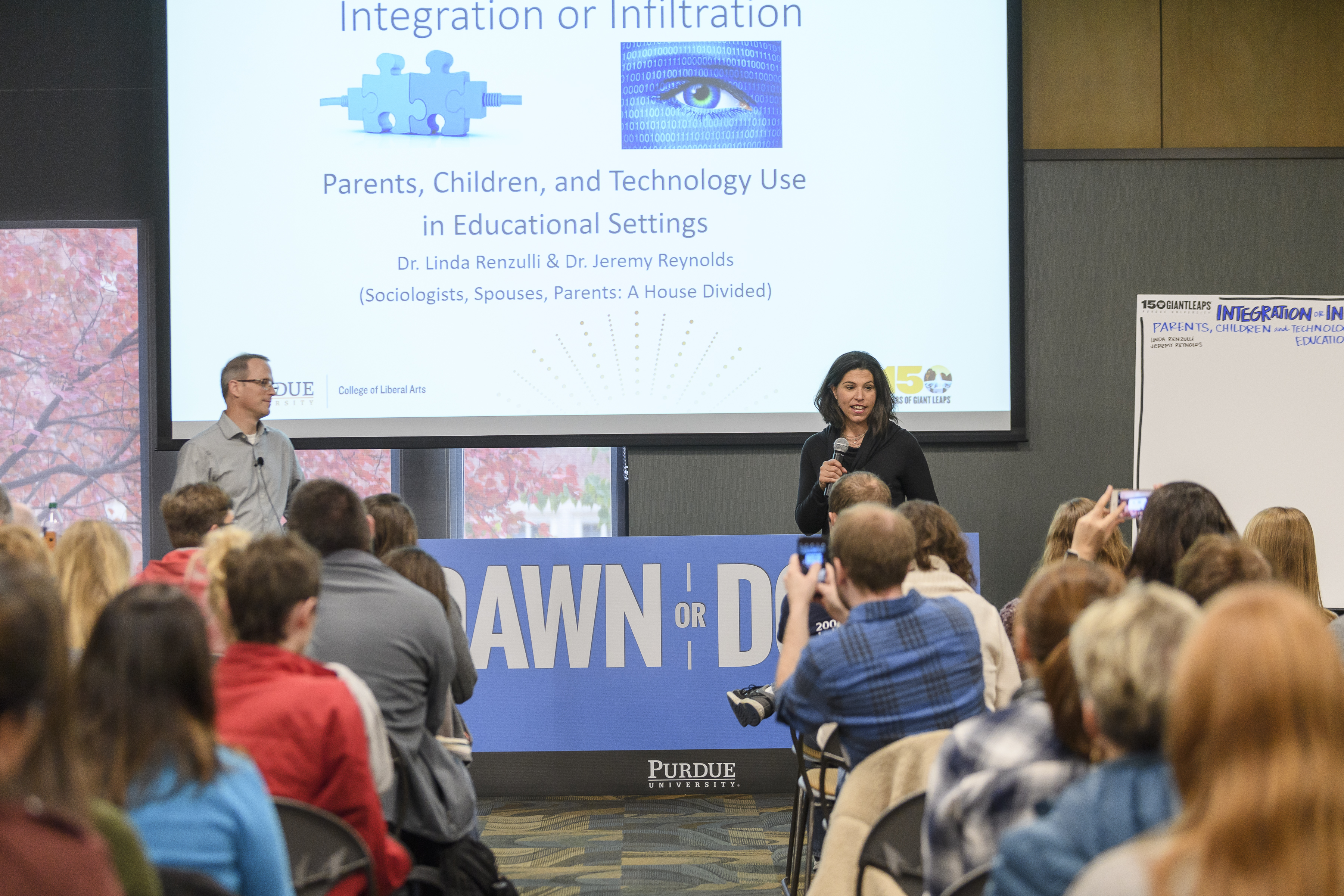 Linda Renzulli, Professor of Sociology, Department Head, Sociology, College of Liberal Arts, "Integration or infiltration: Parents, children, and technology use in educational settings"